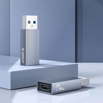 3. Adapter Orico AH-AC10 przejściówka USB-C na USB-A 3.1 - szary