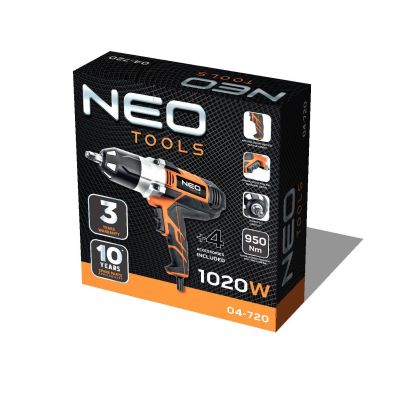 2. NEO tools 04-720 wkrętak zasilany/zakrętark udarowy