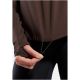 Bluza z półgolfem damska Odlo ESSENTIAL THERMAL Mid Layer brązowa