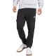 Spodnie męskie adidas Essentials Feelcozy Fleece Cargo czarne JE3820