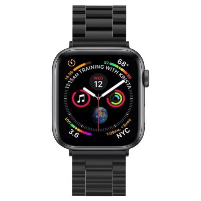 14. Pasek Spigen Modern Fit Band na Apple Watch 4 / 5 / 6 / 7 / 8 / SE / Ultra (42/44/45/49 mm) - czarny