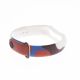 2. Strap Moro opaska do Xiaomi Mi Band 3 / 4 silikonowy pasek bransoletka do zegarka wzór 8