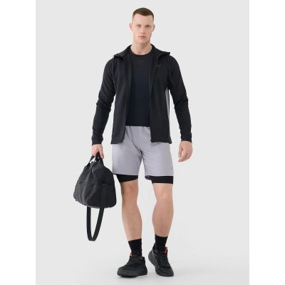 7. Spodenki treningowe slim szybkoschnące męskie 4F 4FWMM00TFSTM083-20S