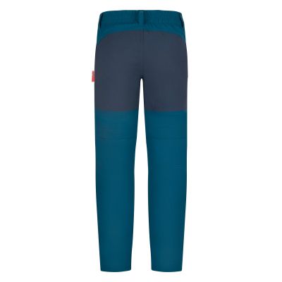 2. Spodnie Trollkids Nordfjord Slim Fit Zip-off niebieski madeirowski (853-102)