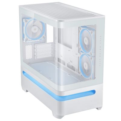 2. Obudowa ASUS PRIME AP202 TG ARGB WHITE