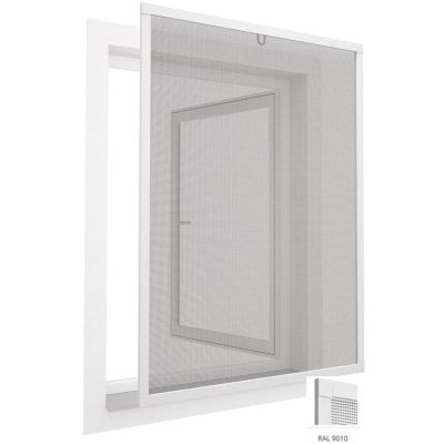 54. MOSKITIERA OKNO ALU 100X120 BIAŁA