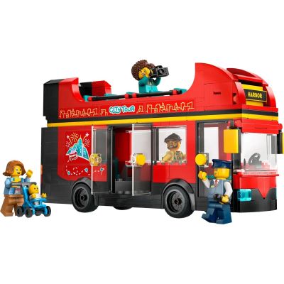LEGO City 60407 Czerwony, piętrowy autokar