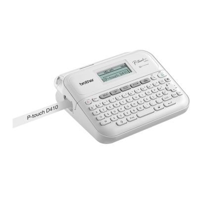 9. Brother PT-D410 drukarka etykiet Termotransferowy 180 x 180 DPI 20 mm/s Przewodowa TZe QWERTY