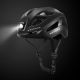 2. Kask rowerowy Rockbros ZK-077 ze zintegrowanym oświetleniem wielokierunkowym 57-61 cm - czarny