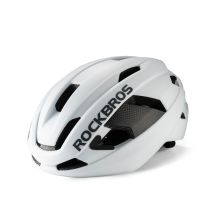 Kask rowerowy Rockbros LK-15 z włókna węglowego 58-62 cm - biały