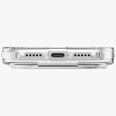 4. Etui UNIQ Heldro Air na iPhone 17 Pro Magclick Charging - przezroczyste