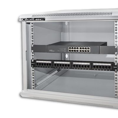 9. QOLTEC SZAFA RACK 19" | 9U | 600X500X600