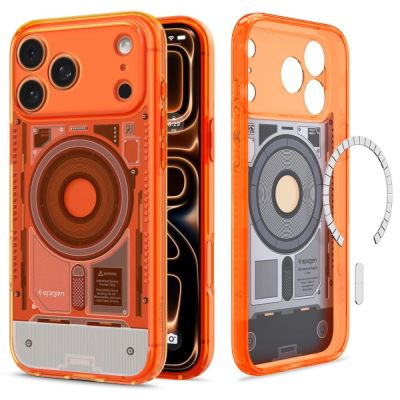 2. Etui Spigen Ultra Hybrid MagSafe na iPhone 18 Pro Max / 17 Pro Max - pomarańczowe