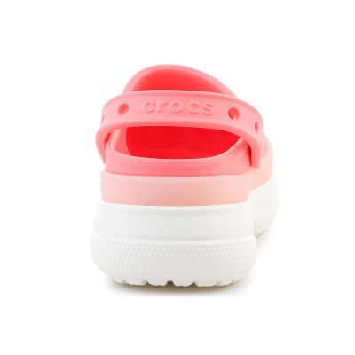 5. CROCS CLASSIC FROSTED STACKED CLOG GUAVA 212567-6UI