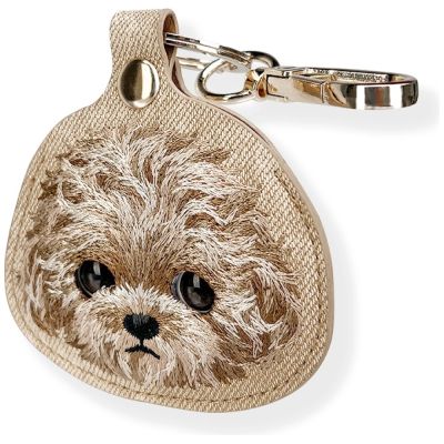 4. Etui Nimmy New Big Eyed Pet 2.0 Dog na lokalizator - brązowe