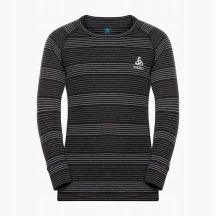 Zestaw bielizny dziecięcej Odlo Set long ACTIVE WARM ECO SET roz. 164cm Czarno-Szary