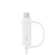 2. Kabel Samsung Combo EP-DG930DWEGWW USB-A / micro USB - USB-C 1.5m - biały