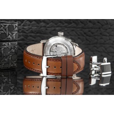 7. Zegarek Męski ZEPPELIN New Captain's Line Automatic 8662-3 + BOX