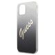 6. Etui Guess Glitter Gradient Script na iPhone 12 / iPhone 12 Pro - czarne