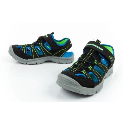 36. Sandały Skechers Jr 406520L/BBLM