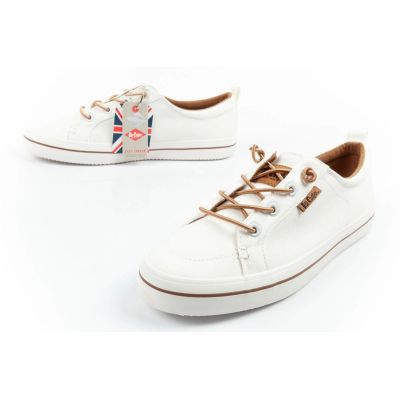 8. Lee Cooper buty sportowe damskie trampki modne białe wygodne