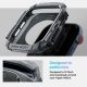 12. Etui Spigen Rugged Armor na Apple Watch 10 46 mm - szare