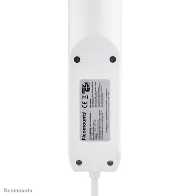 8. Neomounts DS22-840WH6 rozgałęziacz 1,4 m 3 x gniazdo sieciowe Wewnętrzna Biały