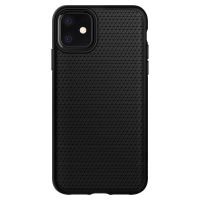 8. Etui Spigen Liquid Air na iPhone 11 - czarny mat