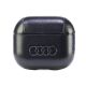 Etui Audi Leather Big Logo na AirPods 3 - czarne