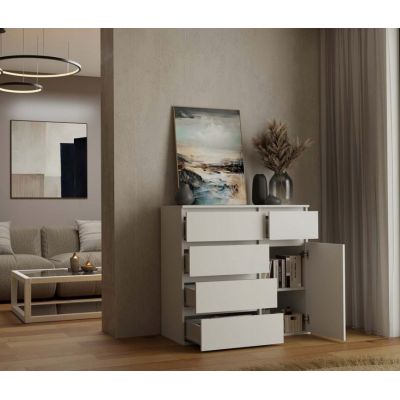 12. KOMODA MALWA 1D5S BIAŁY