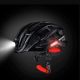 Rockbros kask rowerowy MTB z lampką czarny 57-62cm