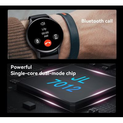 9. Smartwatch RUBICON RNCF11 Black SMARUB240