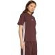 4. Koszulka damska adidas Essentials 3-Stripes Cotton brązowa JX7621
