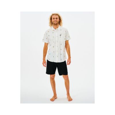 4. Koszula RIP CURL Hula Breach S/S Shirt biały