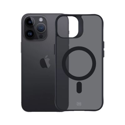 9. Etui 3mk Smoke MagCase z MagSafe na iPhone 14 Pro - półprzezroczyste
