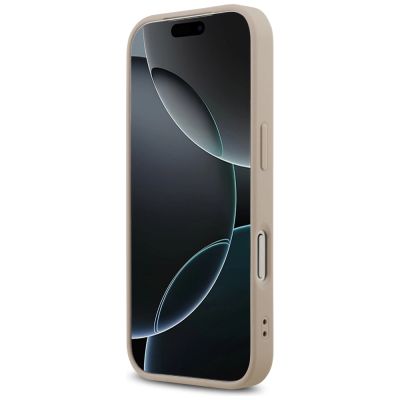 5. Etui Guess 4G Ring Classic Logo MagSafe na iPhone 17 Pro - różowe
