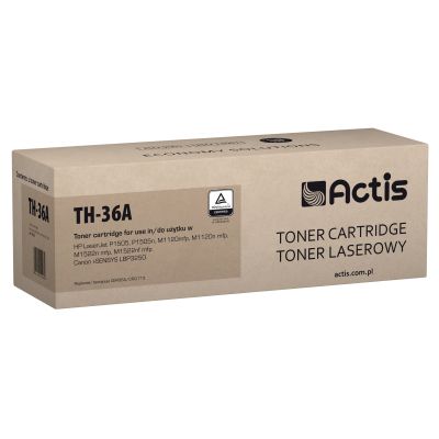 Actis TH-36A Toner (zamiennik HP 36A CB436A, Canon CRG-713; Standard; 2000 stron; czarny)