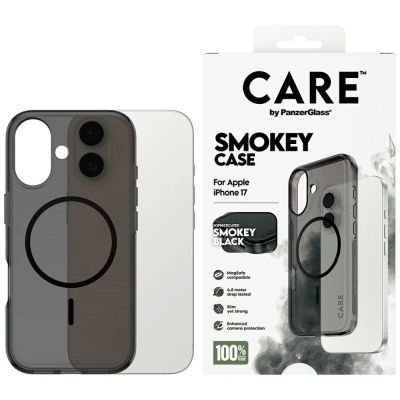 Etui CARE by PanzerGlass Flagship Urban Explorer w. Black MagSafe na iPhone 17 - czarne