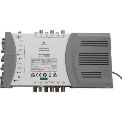 4. Multiswitch TMS-9/12S, 9 wejść / 12 wyjść, Triax