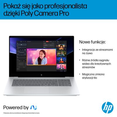 25. HP OmniBook 7 17-DC0073CL Ultra 7 258V 17.3"FHD Touch 32GB SSD1TB BT BLKB GeForce RTX 4050 6GB Win11 Silver (REPACK) 2Y