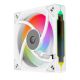 3. RAMPAGE WENTYLATOR DO OBUDOWY 120MM 1800RPM INFINITE LOOP ARGB WHITE PWM