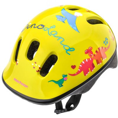 12. Kask rowerowy Meteor KS06 Dino rozm. S 48-52 cm Jr 24839