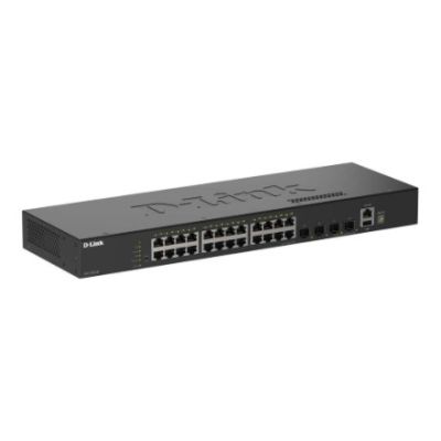 2. D-Link DGS-1530-28/E przełącznik sieciowy Zarządzany L2 Gigabit Ethernet (10/100/1000) Czarny