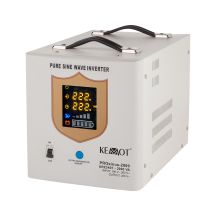 Zasilacz awaryjny KEMOT PROsinus-2000  przetwornica z czystym przebiegiem sinusoidalnym i funkcją ładowania  12V 230V 2000VA/1200W