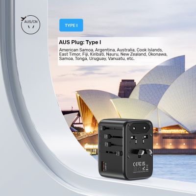 23. UNITEK ŁADOWARKA PODRÓŻNA EU/US/UK/AUS GAN PD 65W