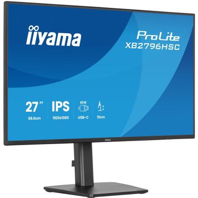 47. iiyama ProLite XB2796HSC-B1 monitor komputerowy 68,6 cm (27") 1920 x 1080 px Full HD LED Czarny