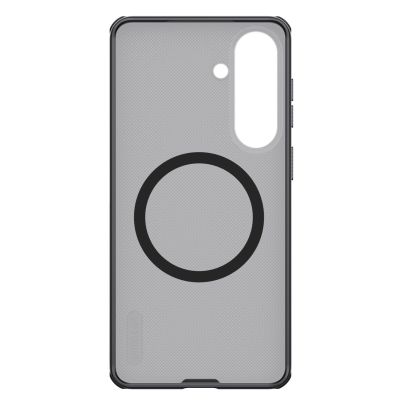 6. Etui Nillkin Super Frosted Shield Pro Magnetic kompatybilne z MagSafe na Samsung Galaxy S26+ - półprzezroczysto-czarne