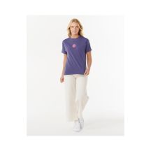 Koszulka RIP CURL ICONS OF SURF RELAXED TEE niebieska