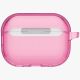 4. Etui UNIQ Glase Pro na AirPods Pro 3 Lock Case - przezroczysto-różowe