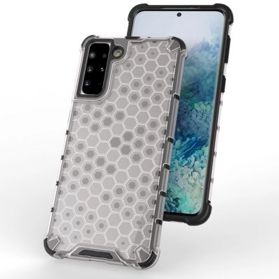 7. Honeycomb etui pancerny pokrowiec z żelową ramką Samsung Galaxy S22+ (S22 Plus) czarny
